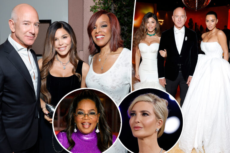 Jeff Bezos and Lauren Sánchez’s star-studded wedding guest list revealed: Oprah, Kim Kardashian, Ivanka Trump and more