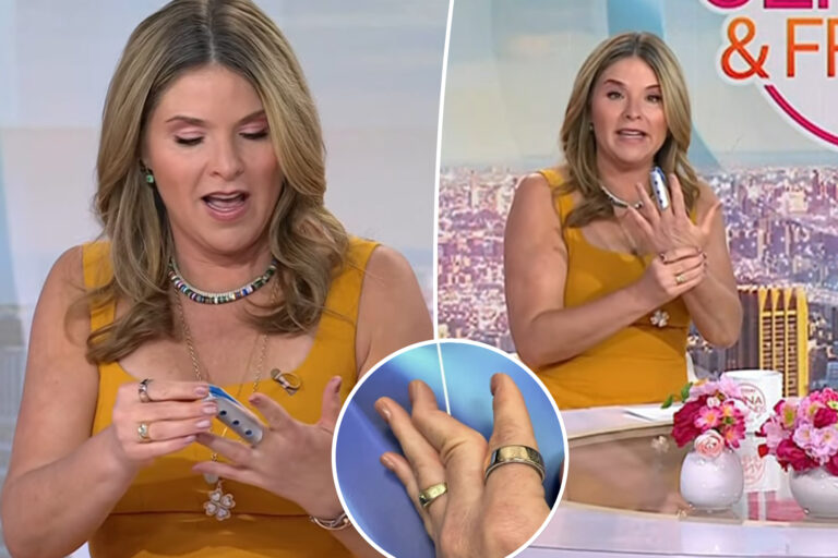 Jenna Bush Hager shows off horrifying dislocated middle finger: ‘If you’re queasy, don’t look’